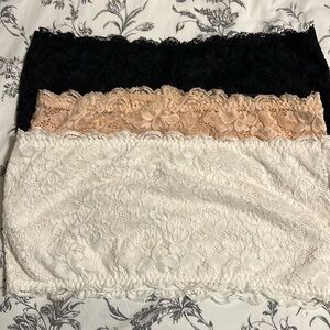 3-pack Bandeau tops